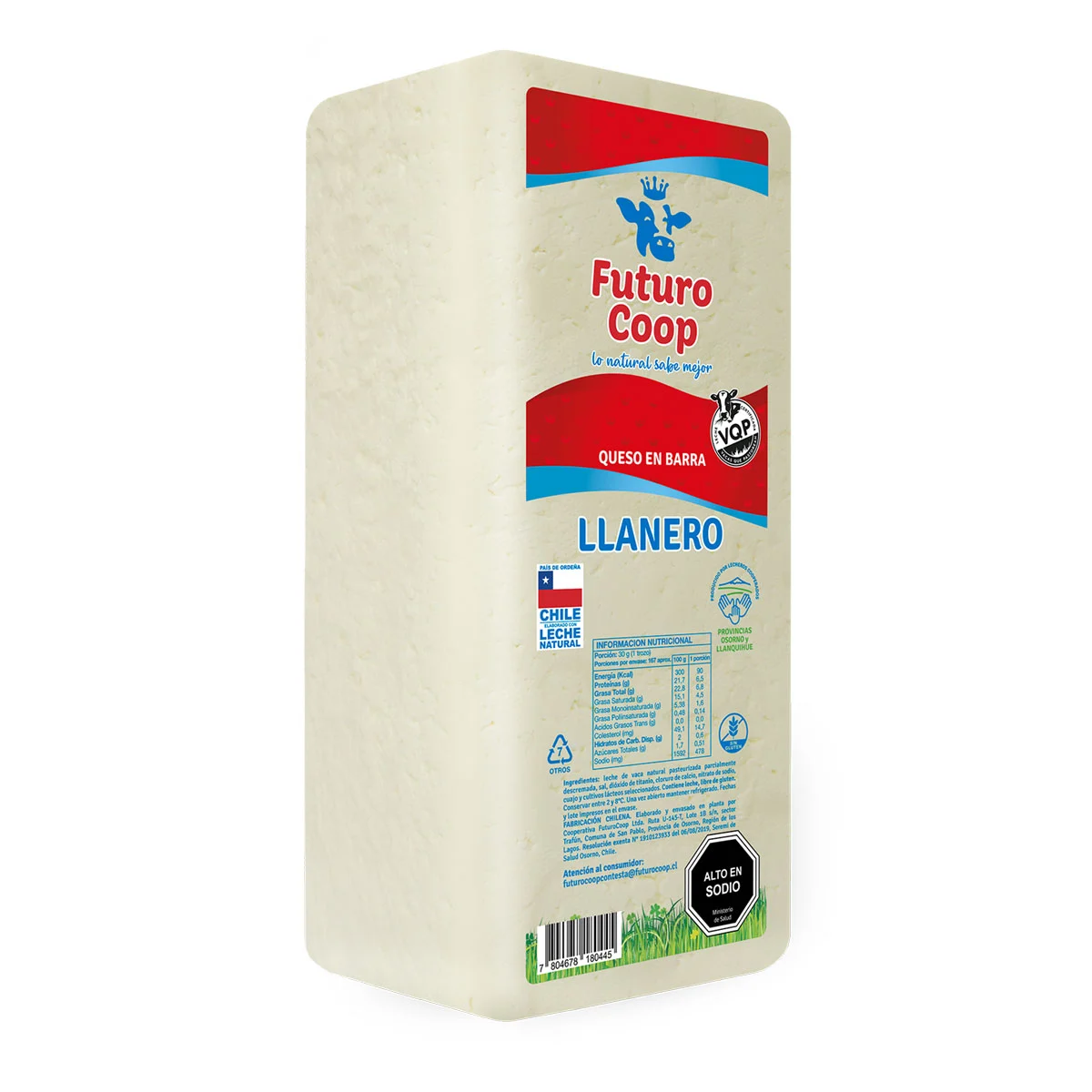 Queso Llanero Fresco 5 Kg Aprox (Peso Variable)