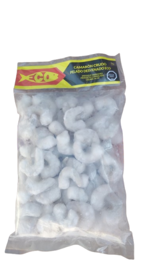 Camarón 36/40 Crudo Pelado sin Vena